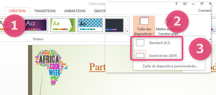 les modes d'affichage PPT